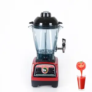 Máquina de liquidificador industrial, alta potência automática grande máquina de liquidificador smoothies