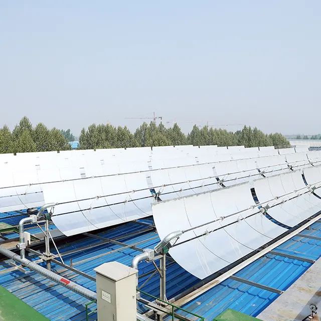 Centrale solar thermische verwarming systeem