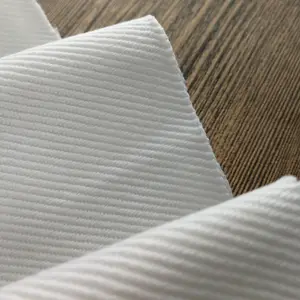 Tissu en sergé de coton épais, en viscose directe de l'usine chinoise, dentelle en coton pour vêtements, nouveau