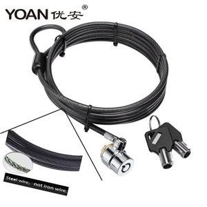 Precio al por mayor de acero inoxidable sistema antirrobo <span class=keywords><strong>PC</strong></span> ordenador portátil <span class=keywords><strong>Cable</strong></span> de bloqueo SW5100 - Product Image 1
