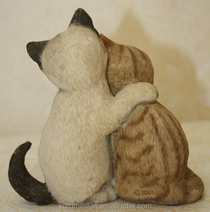 520 <span class=keywords><strong>je</strong></span> <span class=keywords><strong>te</strong></span> aime couple doux chat de résine figurines - Product Image 2