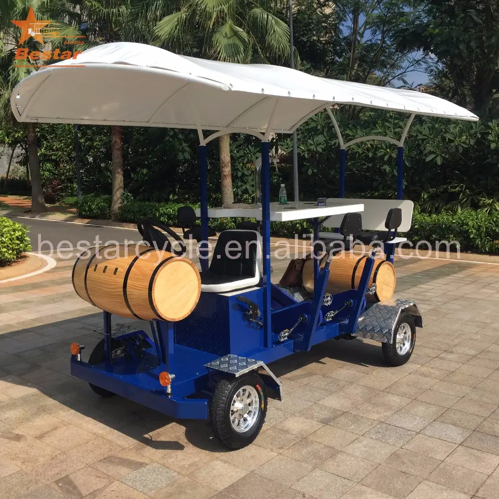 Sử Dụng Quadricycle Điện Bia Xe Đạp Cho Thành Phố Tour