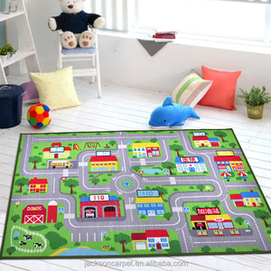 Alfombra de juegos de actividades para niños, tapete de suelo con mapa de números, juguete para niños - Product Image 2