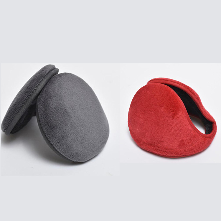 Корейская версия зимних однотонных наушников плотные зимние наушники