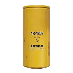 High Efficiency 330D 330CLME Excavator Parts Lube Full-Flow Spin-On 1R1808 Oil Filter 1R-1808