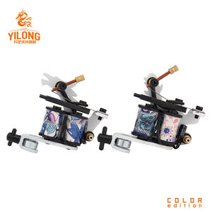 Kit de <span class=keywords><strong>machine</strong></span> à tatouer traditionnelle, ensembles de tatouage professionnels pour débutants avec deux Machines à bobines, kit de <span class=keywords><strong>machine</strong></span> à tatouer à bobines - Product Image 5