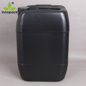 20L bolw moulded black plastic jerry can drum for oil container