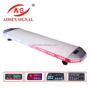 Super Mince Véhicule Toit Lumière Bar <span class=keywords><strong>Police</strong></span> Camion Barre Lumineuse avec <span class=keywords><strong>Sirène</strong></span> - Product Image 4