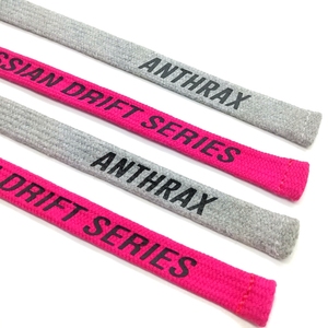 Tùy chỉnh bán buôn bện in logo Dây phẳng hoodie drawstrings với kim loại kết thúc - Product Image 2