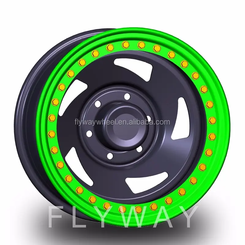 Flyway FX012 1680 1610 1580 1510 1790 Size Steel Offroad beadlock Wheel PCD120 114.3 139.7 150