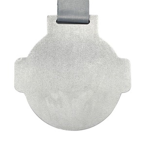 Santo religioso leyenda de <span class=keywords><strong>la</strong></span> Cruz acabado antiguo 2D conmemorativa medalla de metal con cinta - Product Image 2
