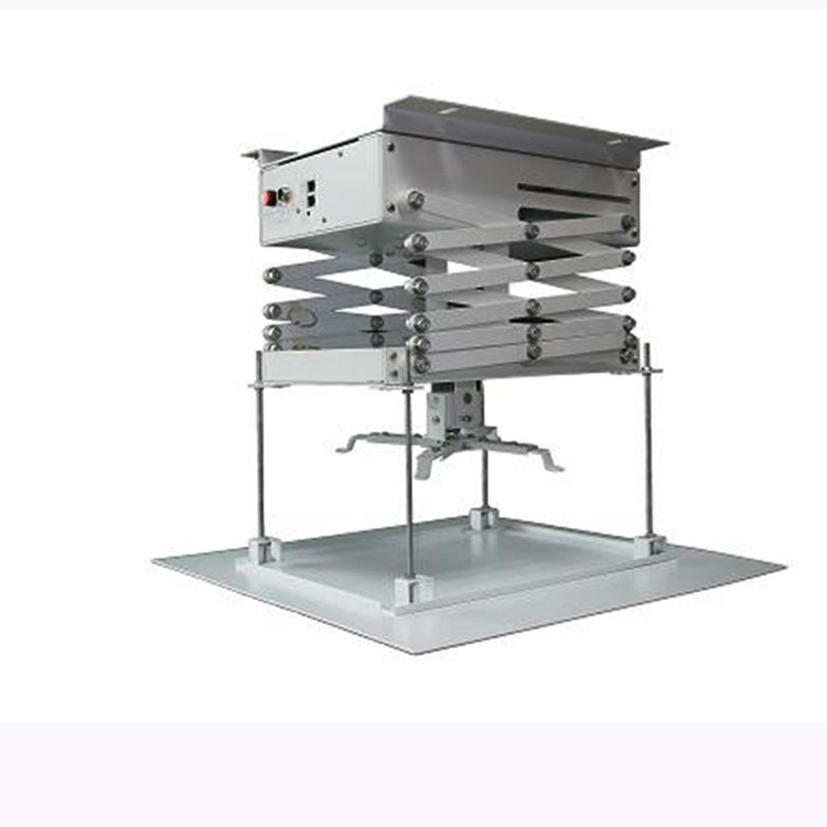 Моторизованный ножничный подъемник для проектора с универсальной головкой держатель для проектора подъемник для проектора