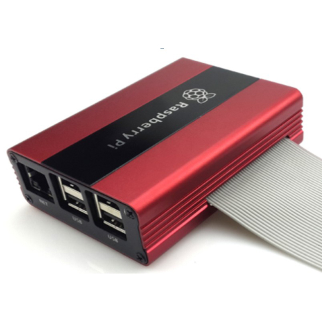 #36158 Aluminum alloy metal case FOR Raspberry PI 3 B+ model Raspberry pi aluminum shell