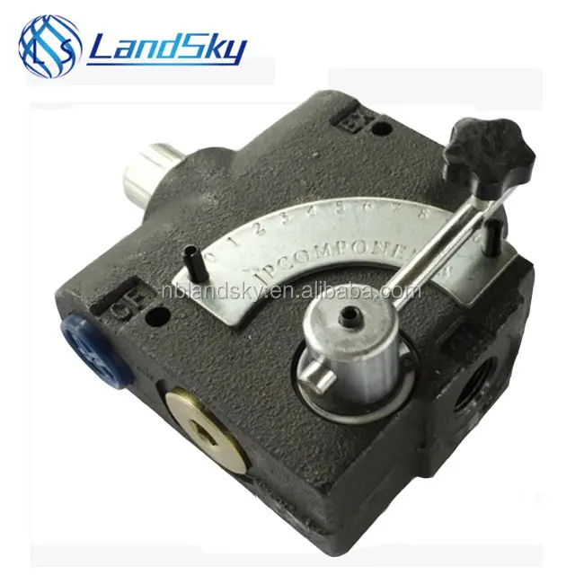 LandSky FCR51-1/2 एनपीटी LKF-60-1/2NPT 2 हाइड्रोलिक पूर्ण रेंज दबाव गैर मुआवजा चर प्रवाह नियंत्रण जाँच वाल्व प्रकार