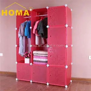 Bedroom furniture Commercial Simple small wardrobe closet