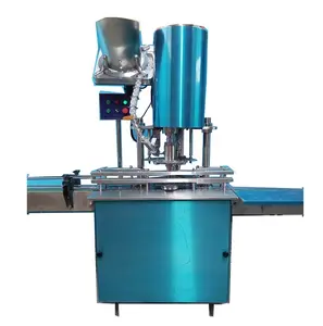 Automatic single head capping machine for aluminium/plastic cap with window