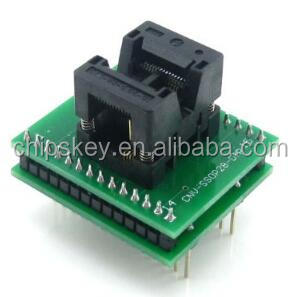Ssop8 à DIP28 bloc de Conversion ( remarque plastique <span class=keywords><strong>large</strong></span> 4.4 ), Pas 0.65, Ic test socket programmation bloc - Product Image 5