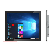 Volle IP65 wasserdicht 19 zoll resistiven oder kapazitiven touch screen-monitor mit sonnenlicht lesbar optional