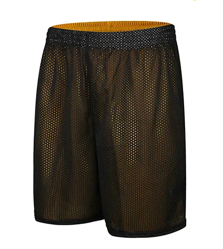 Scuola uniforme 100 poliestere maglia dry fit colorful doppio mens pantaloncini da basket a buon mercato plus size pantaloncini