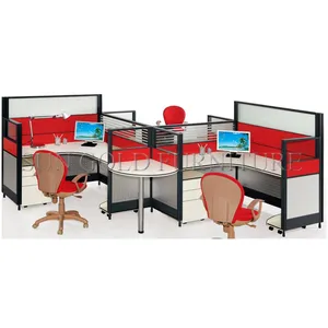 De partición de oficina de muebles modulares de la estación de trabajo con la Oficina de partición de vidrio en la oficina particiones SZ-CL001