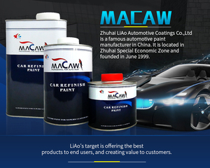 MACAW 1K <strong>SILVER</strong> COLORS METALLIC CAR <strong>PAINT</strong> AUTOMOBILE CHINA <strong>SPRAY</strong> <strong>PAINT</strong> - Product Image 6