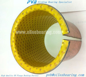 Alto Rendimiento Brida DX Bearing, SF-2Y <span class=keywords><strong>auto</strong></span> lubricado Casquillo, P20 PAP DX con bridas Teniendo fabricante <span class=keywords><strong>de</strong></span> China - Product Image 1