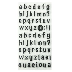 Timbre Alphabet <span class=keywords><strong>Lettre</strong></span> Minuscule Clair DIY Personnalisé pour <span class=keywords><strong>Scrapbooking</strong></span> - Product Image 4