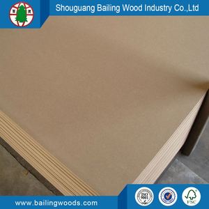 China de Fábrica 1220*2440 6-18mm 30mm Crudo MDF Llano - Product Image 1
