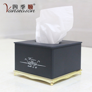 Soporte de caja de pañuelos de acrílico impreso con logotipo personalizado - Product Image 4