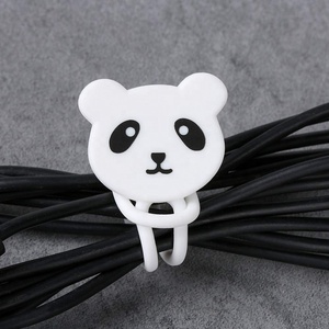 Organizador de Cables con Forma de Animal, Soporte de Cable de Silicona, Bonito - Product Image 5