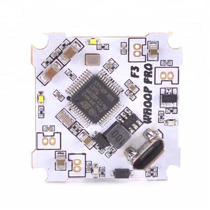 Whoop pro F3 + OSD 拉丝飞行控制板适用于小型无人机四连杆感应 trix E010 E010S 615 716 8520 ...