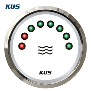 مقياس مستوى المياه KUS SEA-V Series 8 LED بقطر 52 مم للقوارب والكرفانات والمركبات الترفيهية - Product Image 2