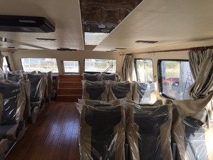 HA1800 FRP catamarano ad alta velocità giro turistico barca passeggeri rifugio costiero turismo piacere trasporto barca - Product Image 6