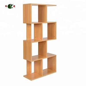 Estantería de madera para libros de diseño moderno - Product Image 1