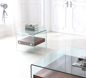 Modern Glass <strong>Side</strong> <strong>Table</strong> <strong>Sofa</strong> Tea <strong>Table</strong> - Product Image 3