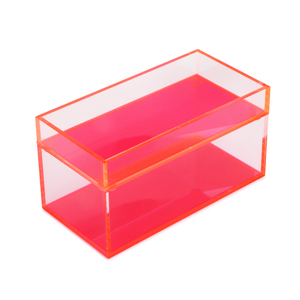 <span class=keywords><strong>Organisateur</strong></span> de <span class=keywords><strong>bureau</strong></span> en acrylique, <span class=keywords><strong>rose</strong></span> néon, bon marché, boîte à deux couches, avec emballage de boîte marron, vente en gros - Product Image 1