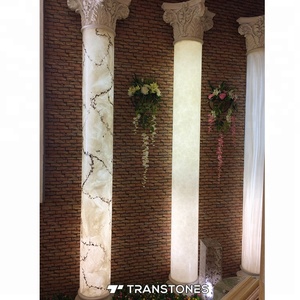 Trong suốt Đá Cẩm Thạch Nhân Tạo Tấm/Faux Thạch Cao Tuyết Hoa Rắn Bề Mặt Tấm cho Tường Trang Trí - Product Image 4