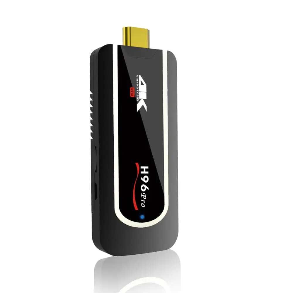 H96 פרו H2 S912 2GB אנדרואיד 7.1 תיבת חכם USB Dongle טלוויזיה אש מקל 4K