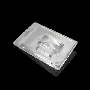 micro sd card plastic thermoformed transparent clamshell blister packaging
