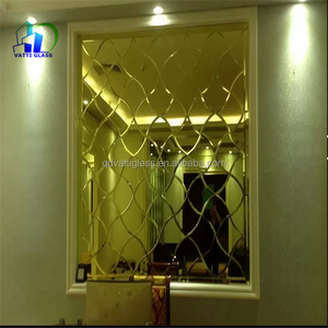 New Design Decorative Wall <strong>Mirror</strong> Glass <strong>Tile</strong> for Ceiling Wall <strong>Mirror</strong> - Product Image 2