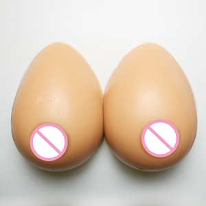 Waterdruppel Vorm Siliconen Borstvorm Kunstmatige Borsten Voor Crossdressers - Product Image 3