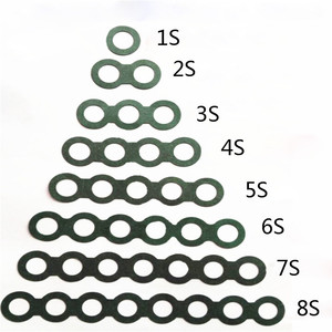Bagues d'isolation en papier, <span class=keywords><strong>batterie</strong></span> li-ion, 18650 26650 32650, 5 pièces - Product Image 1