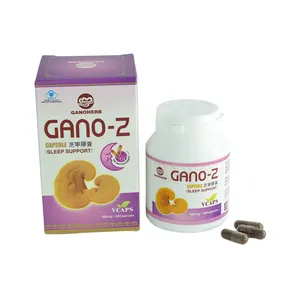 2017 Nhà Máy bán buôn hữu cơ ganoderma lucidum ngủ gano-Z capsule cho chiết xuất của reishi nấm nấm linh chi