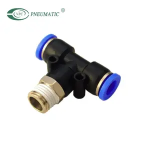PB 8mm Tube 1/8" Male Swivel Branch Tee Plastic Pneumatic Fittings for the Pneumatic Parts
