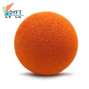 concrete pump sponge rubber ball for cleaning pipe