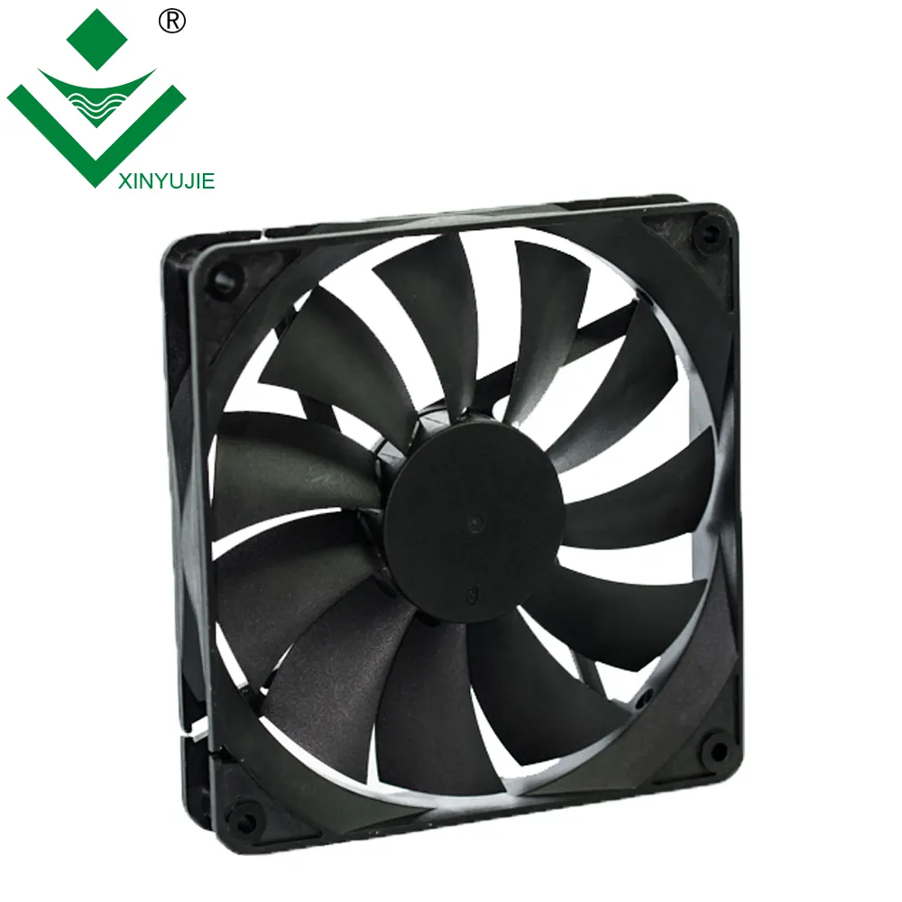 14025 Hoge Statische Druk Fan 140X140 12V 24 Volt Dc Borstelloze Ventilator 140Mm