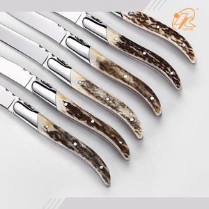 Antlers ידית צרפתית כלי שולחן סכין ומזלג - Product Image 4