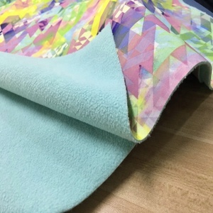 Softshell Fabric Customer Design Floral Digital Printed 100% Polyester Soft Shell Fabric <strong>Waterproof</strong> <strong>Material</strong> 2 Layer Bonded - Product Image 5