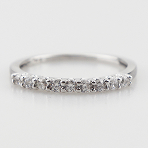 Las mujeres de plata de la joyería con cristalizado con <span class=keywords><strong>swarovski</strong></span> anillo de la joyería de la plata esterlina 925 - Product Image 5