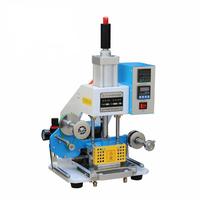 Small Manual Leather Label Embossing Machine, Heat Press